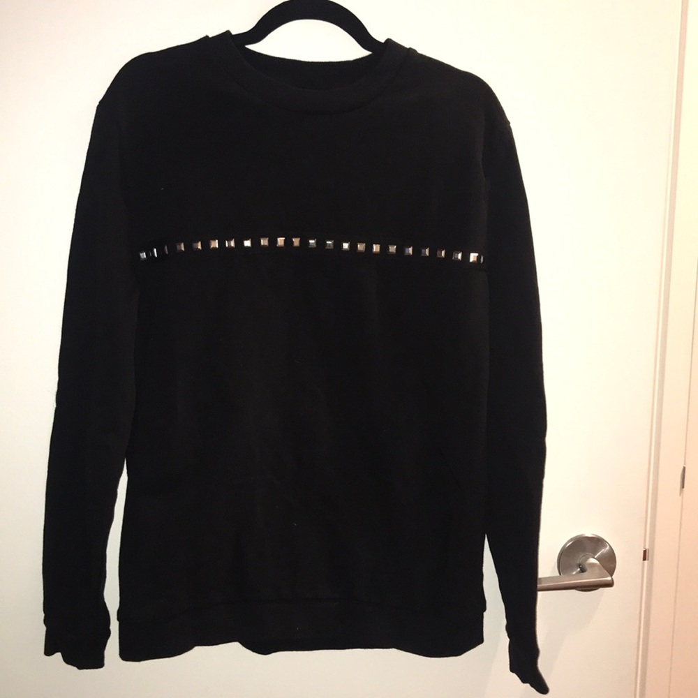 NWOT ASOS studded detail crewneck sweater